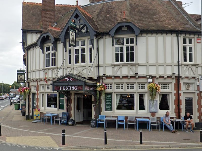 Rated 5: The Festing at The Festing Hotel, 1a Festing Road, Southsea; rated on July 31