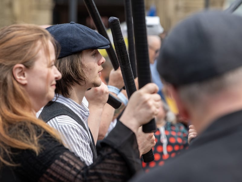 The town centre came alive with stalls, family activities, street food, and a packed schedule of performances.