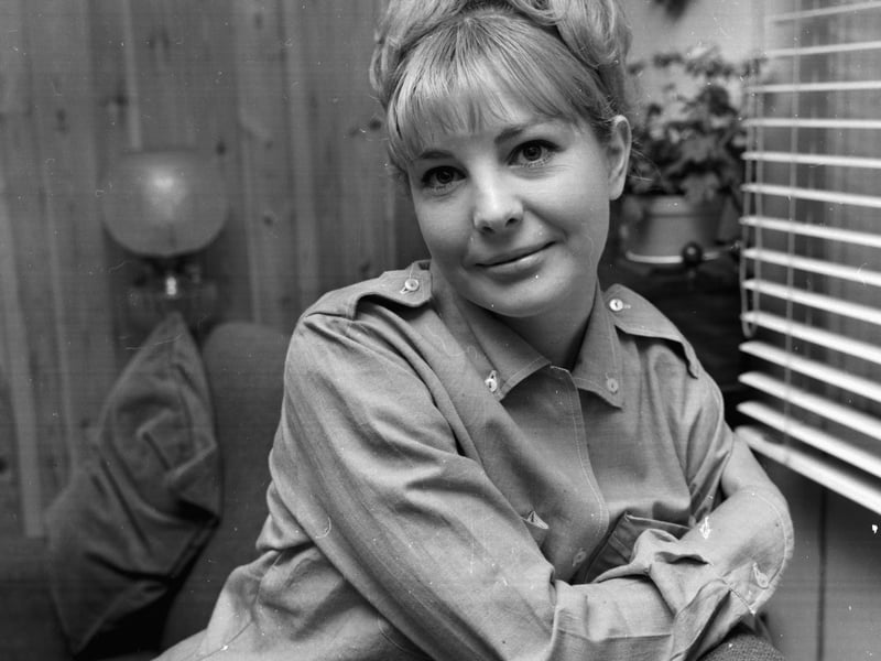 Coronation Street legend Barbara Ferris, who played role of barmaid Nona Willis in the soap, died aged 85. She is pictured in 1964. Her sister is the actress Pam Ferris.
