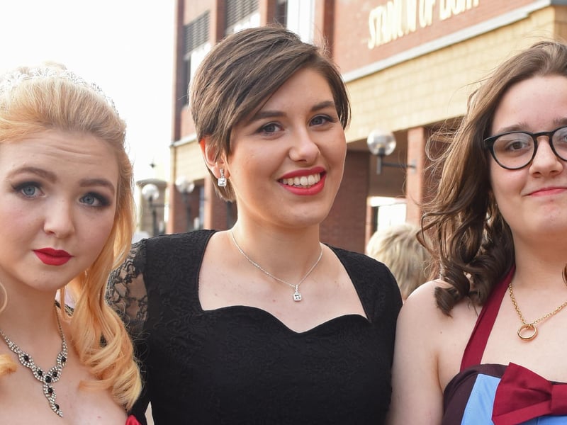Three more faces for you to recognise from the Thornhill School prom ten years ago.