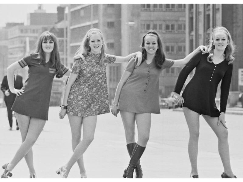 Marcie Jones died at the age of 79. Her vocal group 'Marcie And The Cookies' are pictured in 1969. The band consisted of Marcie Jones, Margaret Cook, Wendy Cook, and Beverley Cook. She died days after her leukaemia diagnosis. (Photo by Potter/Daily Express/Hulton Archive/Getty Images)