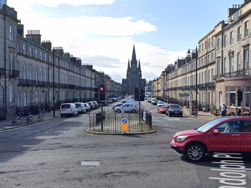Lead Department Q character DCI Carl Mork is shown getting off a Lothian bus on Melville Street in Edinburgh in the first episode of the new hit Netflix drama.