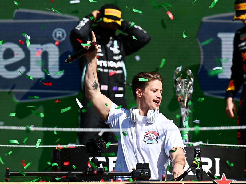 The pioneer of tropical house, Kygo's distinct sound and sun-drenched melodies make him a highly coveted artist, with an estimated market value of £77,304, reflecting his strong appeal in the global touring circuit.