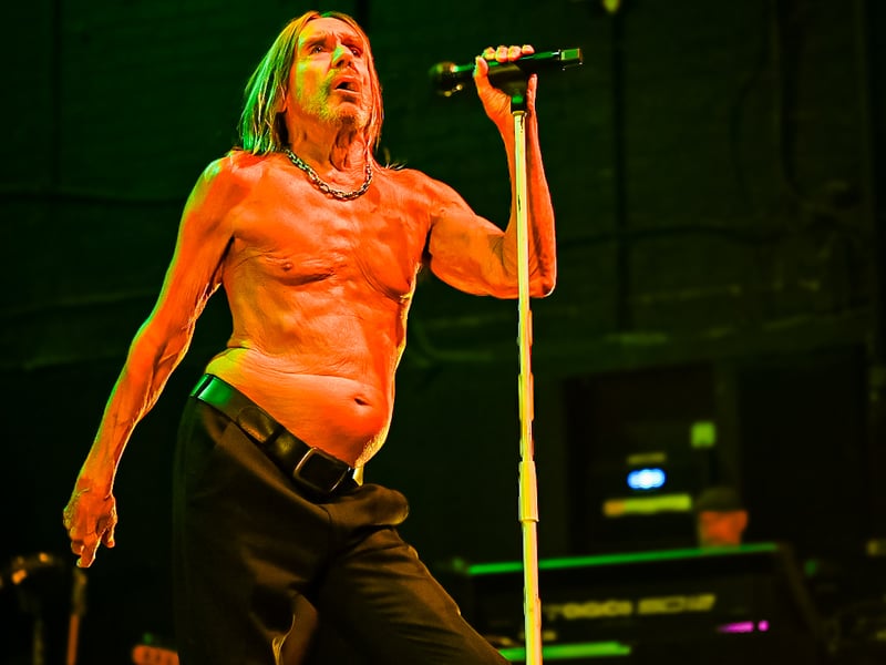 He started out as lead singer of punk band The Stooges, before collaborating with David Bowie on his first two solo albums 