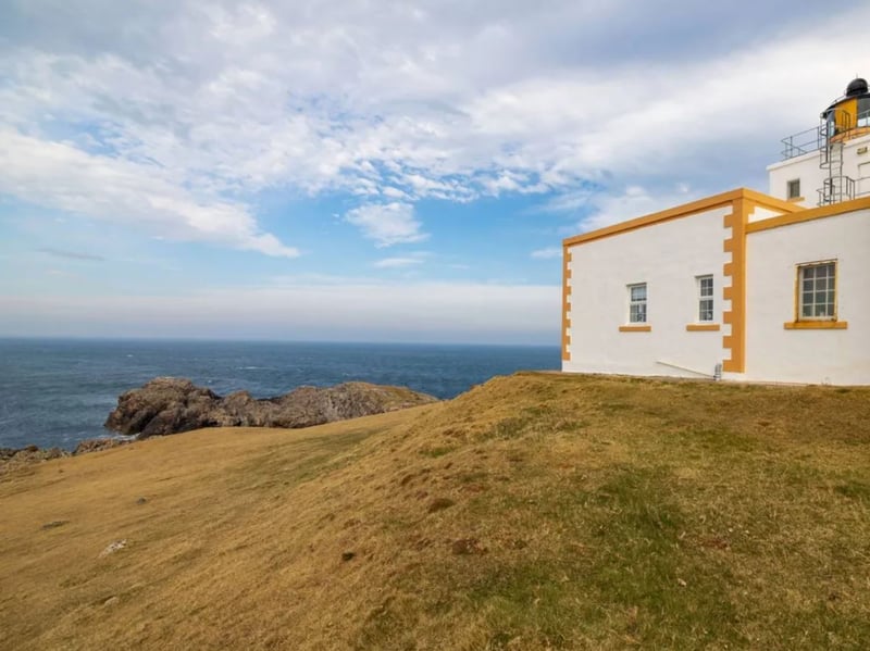 This quirky studio flat at Strathy Point Lighthouse in the Scottish Highlands is perfect for nature lovers