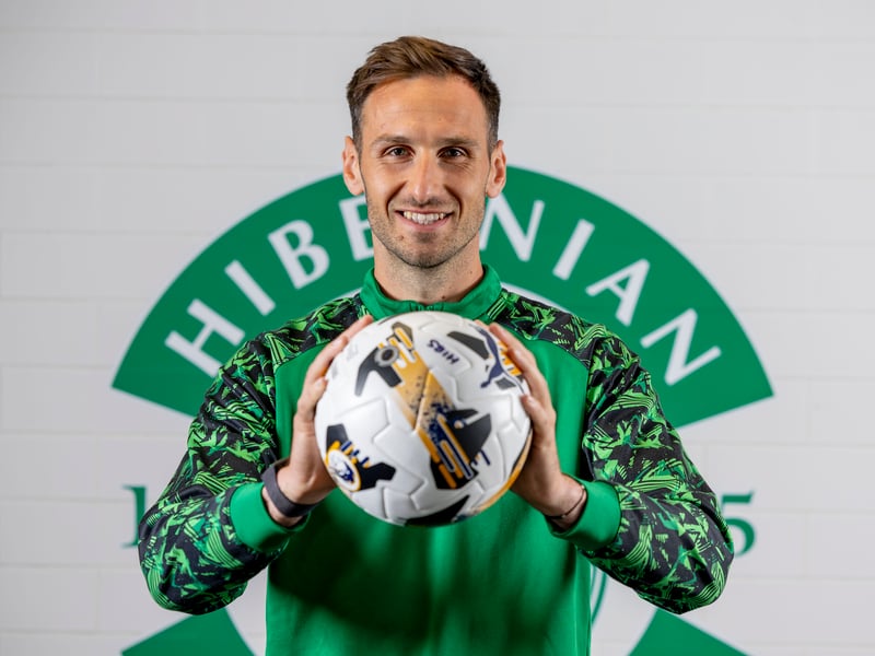 The 6ft 5in shot-stopper arrived at Easter Road last week, signing from Austrian Bundesliga side TVS Hartberg for an undisclosed fee.