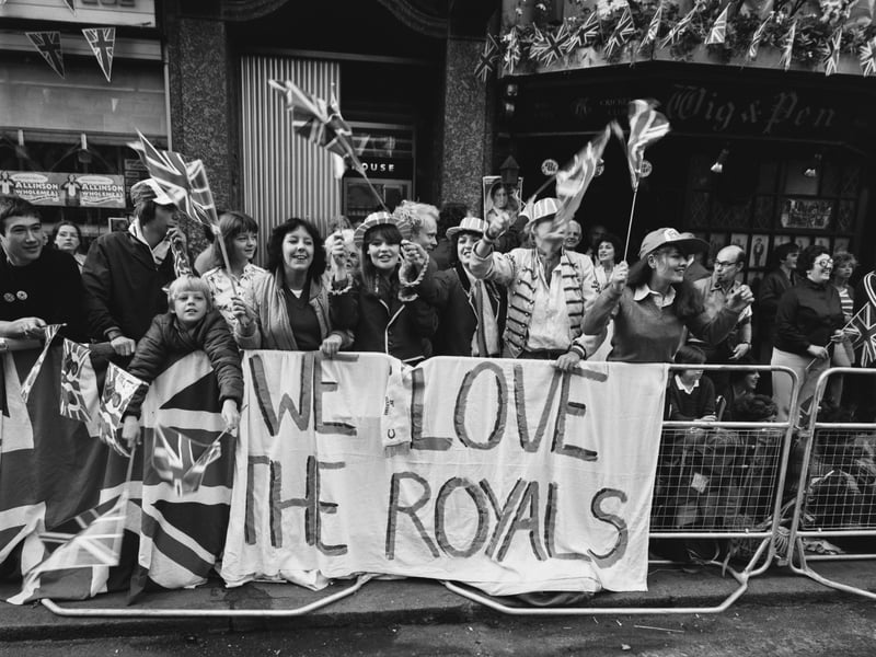 We did not know the heartbreak that lay ahead but at the time this royal romance had the nation, or most of it anyway, gripped. When Prince Charles and Princess Diana tied the knot on July 29, 1981, huge crowds gathered to celebrate. It remains one of the most watched events ever on British TV, attracting an audience of 28.4 million, while an estimated 750 million people worldwide tuned in for the royal wedding.