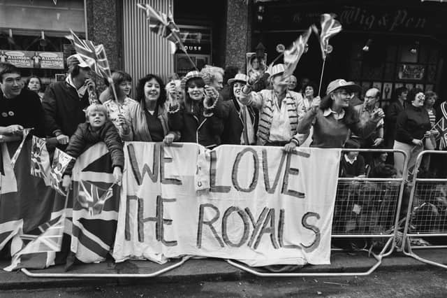 We did not know the heartbreak that lay ahead but at the time this royal romance had the nation, or most of it anyway, gripped. When Prince Charles and Princess Diana tied the knot on July 29, 1981, huge crowds gathered to celebrate. It remains one of the most watched events ever on British TV, attracting an audience of 28.4 million, while an estimated 750 million people worldwide tuned in for the royal wedding.