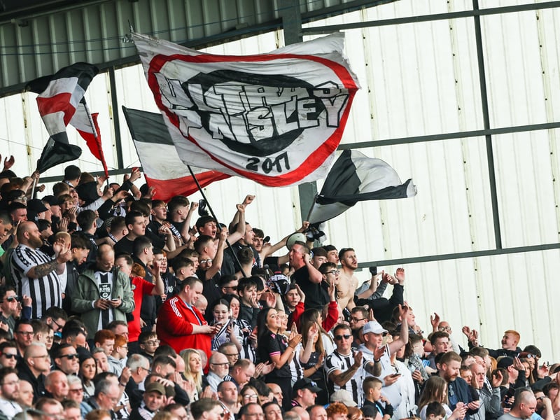 It proved to be another successful campaign for the Buddies as manager Stephen Robinson guided the Paisley club to a third successive top six finish. Their matchday ticket price for 2025/26 is also in the top six of the division, with the cheapest adult ticket costing £28.