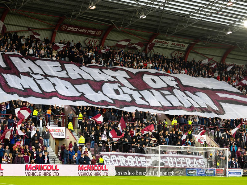 There may have been some difficult days at Tynecastle over the course of the season, but Jambos fans continued to turn out in numbers. An average attendance of 18,634 ensured Hearts retained their status as the third best supported club in the country.