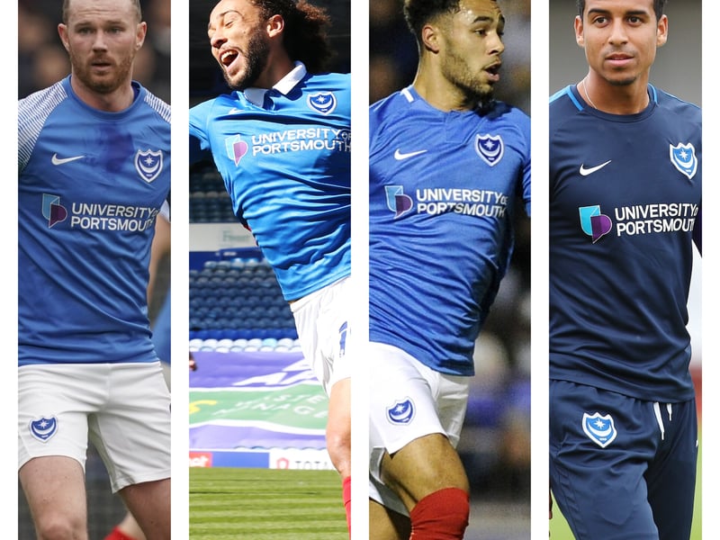From left: Ryan Tunnicliffe, Marcus Harness, Andre Green, Louis Dennis.