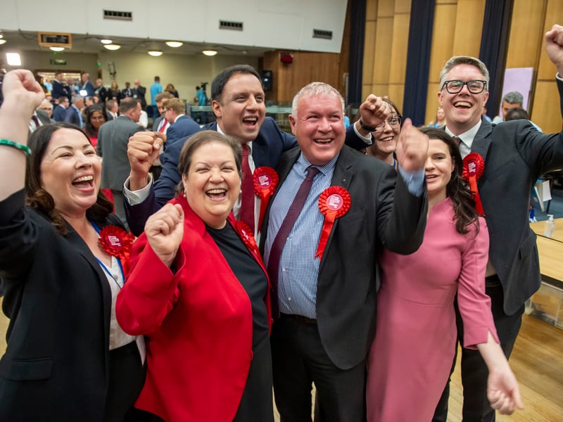 More celebrating as Labour beats SNP