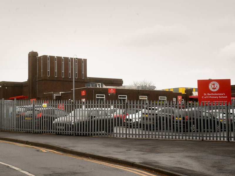 St Bartholomew's CofE Primary School, located in Strawberry Lane, Tong Road, was rated Good in January 2025 for both behaviour and attitudes, and quality of education.