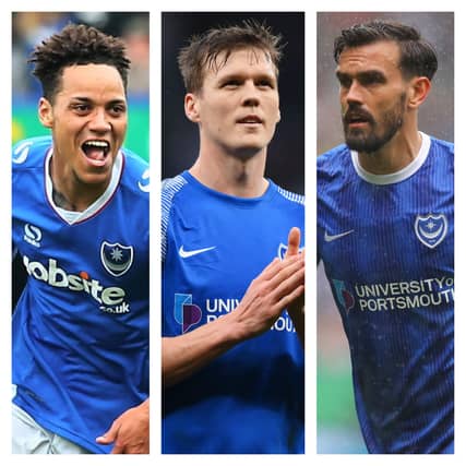 From left: Kyle Bennett, Sean Raggett, Marlon Pack