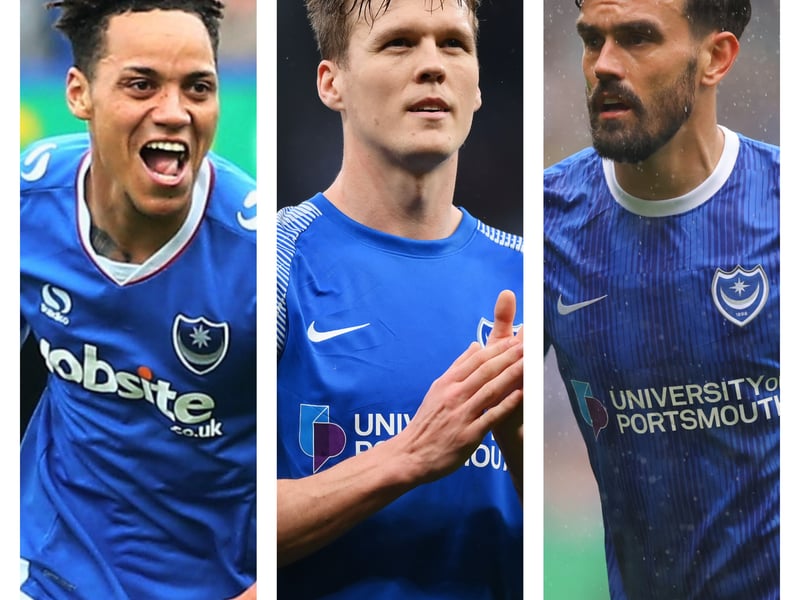 From left: Kyle Bennett, Sean Raggett, Marlon Pack