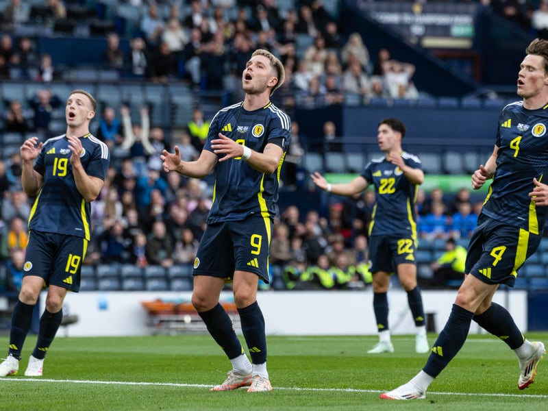 Underwhelming in the first-half, where he looked a little too eager to impress. Bagged his first Scotland goal just after the half-time break, which will boost his confidence after missing a number of good opportunities on Friday.
