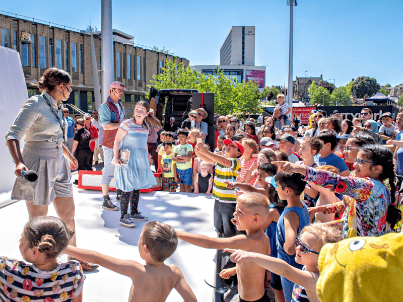 Join Family Fun Days for four days of free child-friendly entertainment including arts and crafts, storytelling, puppet shows and screenings taking place across both Saturdays and Sundays.