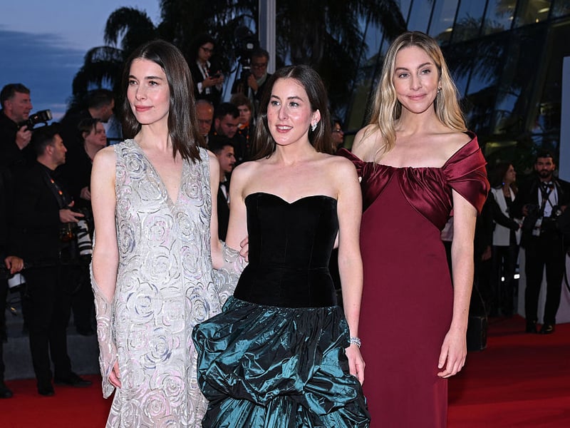 The three sisters of Haim have a new album out and are in the UK with free time on Glastonbury weekend. The fact that there's a book called 'Patchwork' written by a German author called Sylvia HAIM means some people reckon they've solved the riddle of who will be appearing third on the bill on the Saturday.