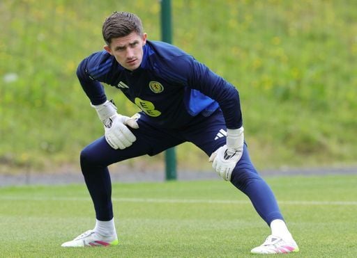 Won't have an easier evening, with the Aberdeen stopper not forced into a save. Touched the ball just 16 times. A proud moment for him nonetheless as he made his Scotland debut, a reward for cutting short his holiday at short notice.