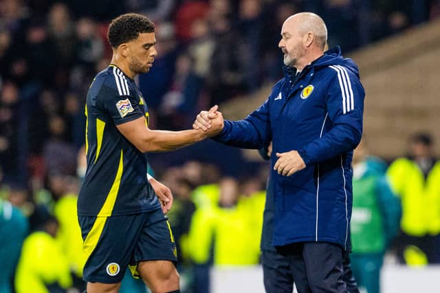 Scotland picked up a morale boosting 3-0 win over Liechtenstein on Vaduz this evening. Cr: SNS Group.