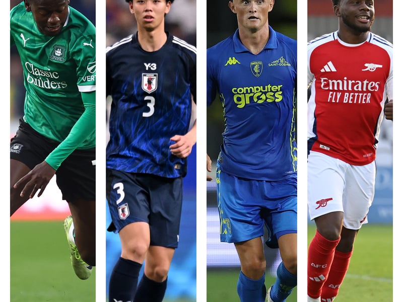 From left to right: Mustapha Bundu, Kota Takai, Liam Henderson and Nathan Butler-Oyedeji are on Pompey fans' transfer wish-list this summer.