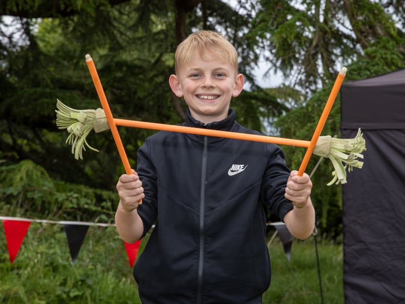 Stansted Park hosted the annual South Downs Food Festival equipped with family entertainment, live music and lots of different food vendors.

Pictured: Jude, 11

Picture: Alex Shute