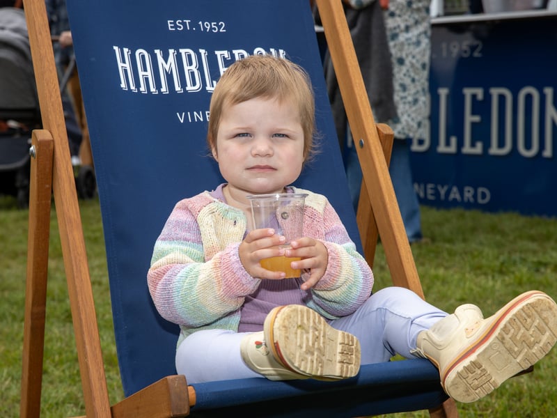 Stansted Park hosted the annual South Downs Food Festival equipped with family entertainment, live music and lots of different food vendors.

Pictured: Freya, 1

Picture: Alex Shute