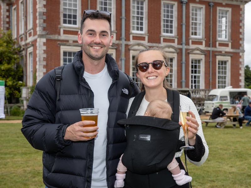 Stansted Park hosted the annual South Downs Food Festival equipped with family entertainment, live music and lots of different food vendors.

Pictured -  Harvey Family, Portsmouth

Picture: Alex Shute