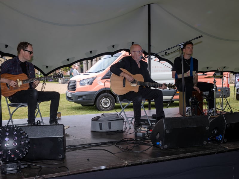 Stansted Park hosted the South Downs Food Festival, with family entertainment and lots of different food options.

Pictured -  Live music

Picture: Alex Shute