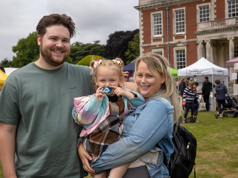 Stansted Park hosted the annual South Downs Food Festival equipped with family entertainment, live music and lots of different food vendors.

Pictured: Bolton Family from Portsmouth

Picture: Alex Shute