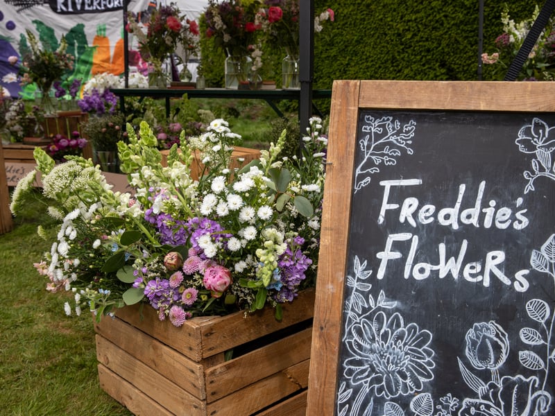 Stansted Park hosted the annual South Downs Food Festival equipped with family entertainment, live music and lots of different food vendors.

Pictured: Freddie's Flowers

Picture: Alex Shute