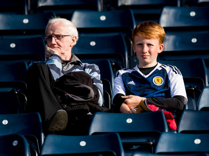 Two different generations of Scotland fan witnessed one of the greatest games in Hampden history.