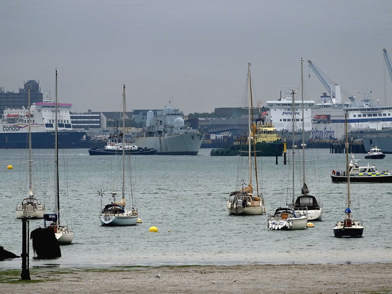 HMS Bristol, a Falklands War Destroyer that was in a class of her own, has sailed Portsmouth for the final time as she is set to be scrapped.
