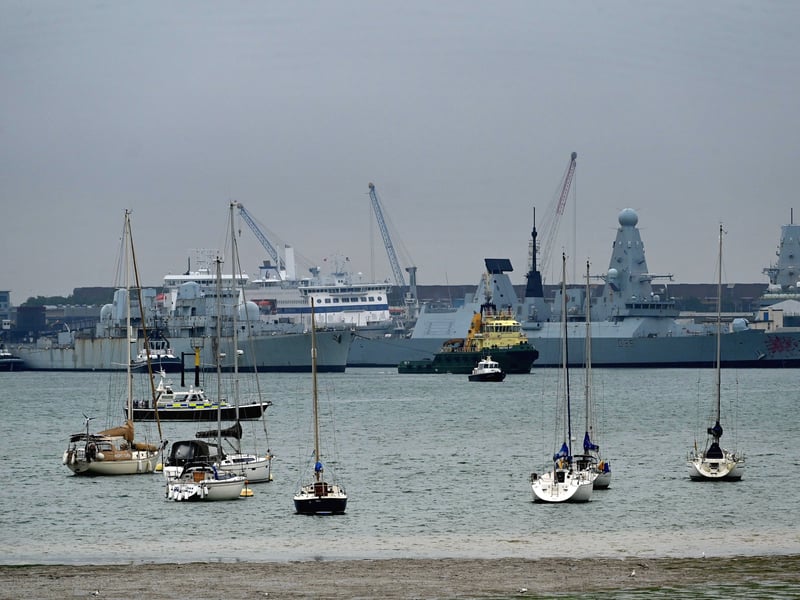 HMS Bristol, a Falklands War Destroyer that was in a class of her own, has sailed Portsmouth for the final time as she is set to be scrapped.
