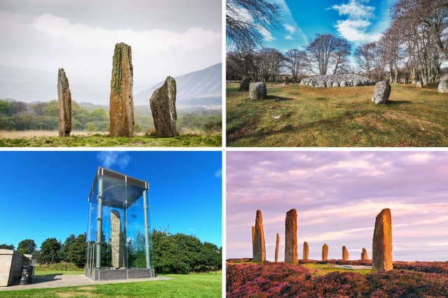 Scotland is home to several remarkable collections of ancient standing stones.