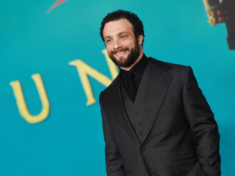 A leading cast member of acclaimed historical drama series Shōgun, English actor Cosmo Jarvis’ has also appeared in films such as Lady Macbeth, Persuasion and, most recently, Warfare. His unspecified role in Nolan’s The Odyssey is his first time working with the director.
