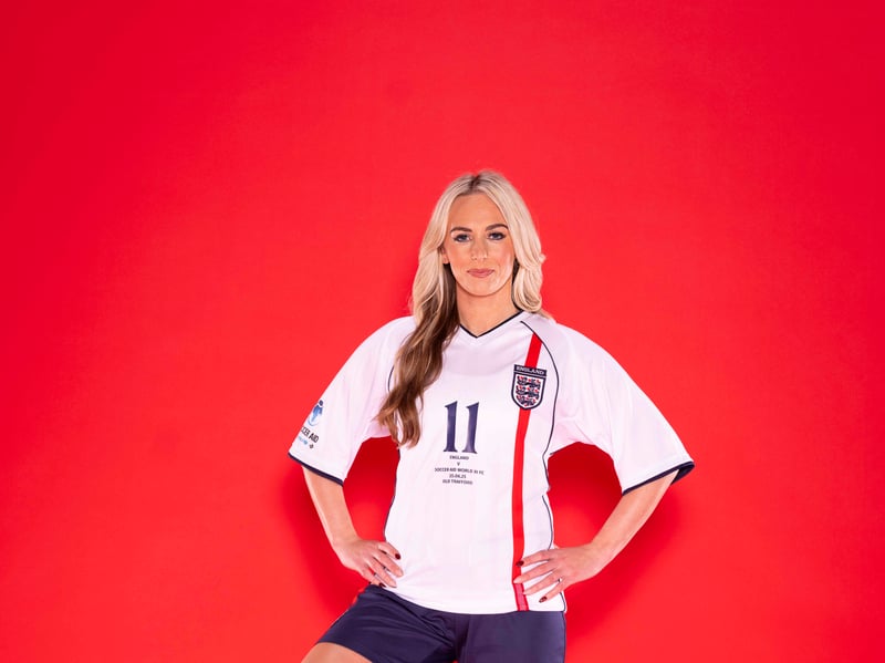 Retired footballer Toni Duggan will be playing for England at Soccer Aid 2025.
