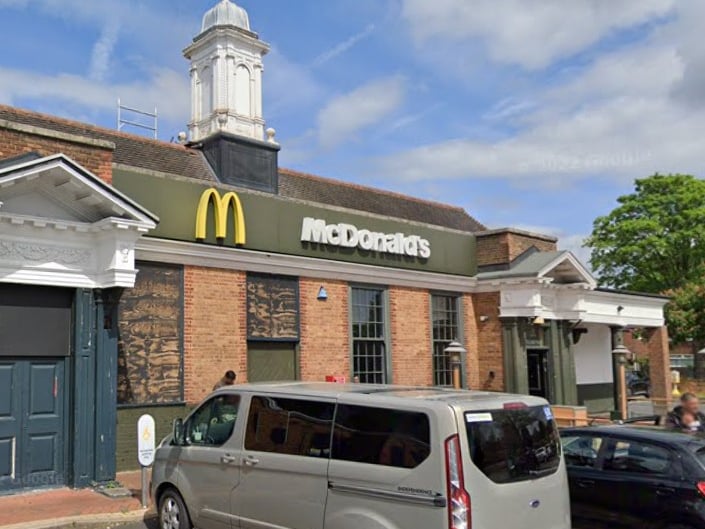 The McDonald’s location in New Oscott, Birmingham has 26.44% of one-star ratings.