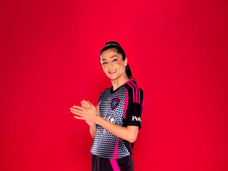 Striker Nadia Nadim will be playing for the World XI at Soccer Aid 2025.