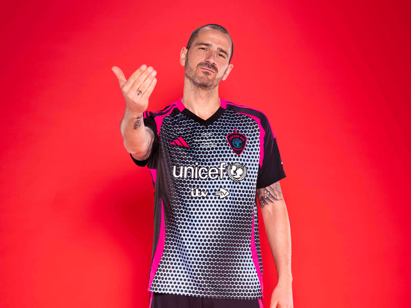 One of the giants of the game in the 21st century. Bonucci will be playing for the World XI at Soccer Aid 2025.