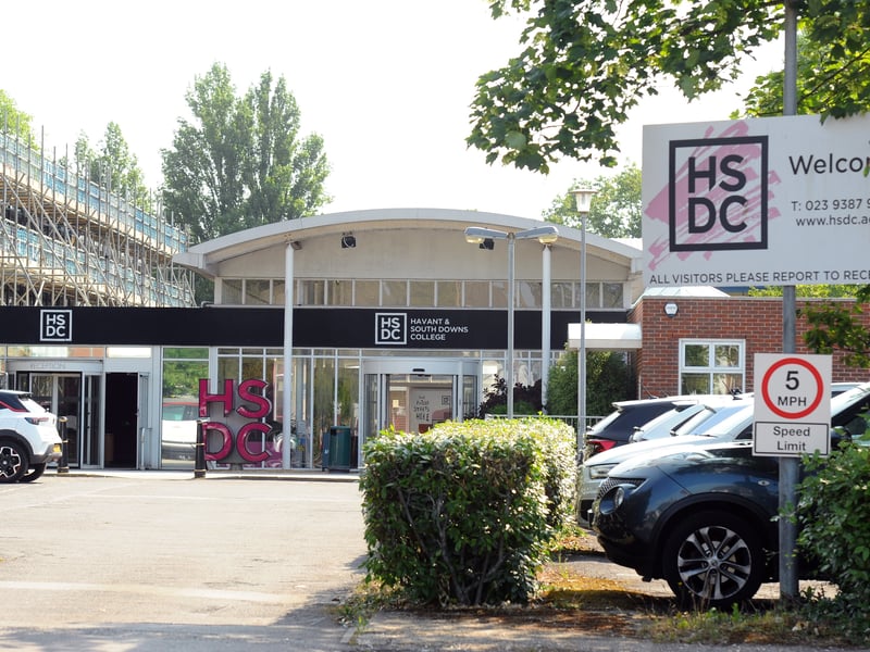Staff across all HSDC campuses in Waterlooville, Havant and Alton have gone on strike over devastating job cuts following serious cash flow issues and a financial blackhole. 


Pictured is: Havant & South Downs College in New Road, Havant.

Picture: Sarah Standing (130625-7876)