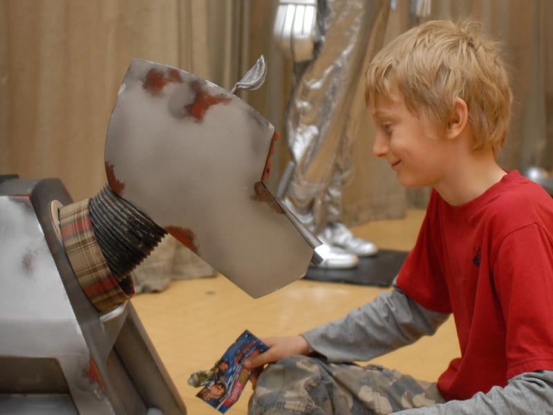 Getting up close to one of the favourite characters from the show. Remember this from 2010?