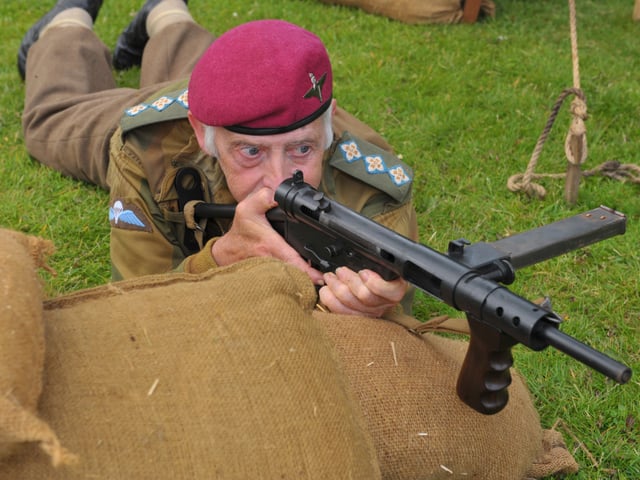 Capt Kevin Robinson of Keighley of 6th Airborne Division.