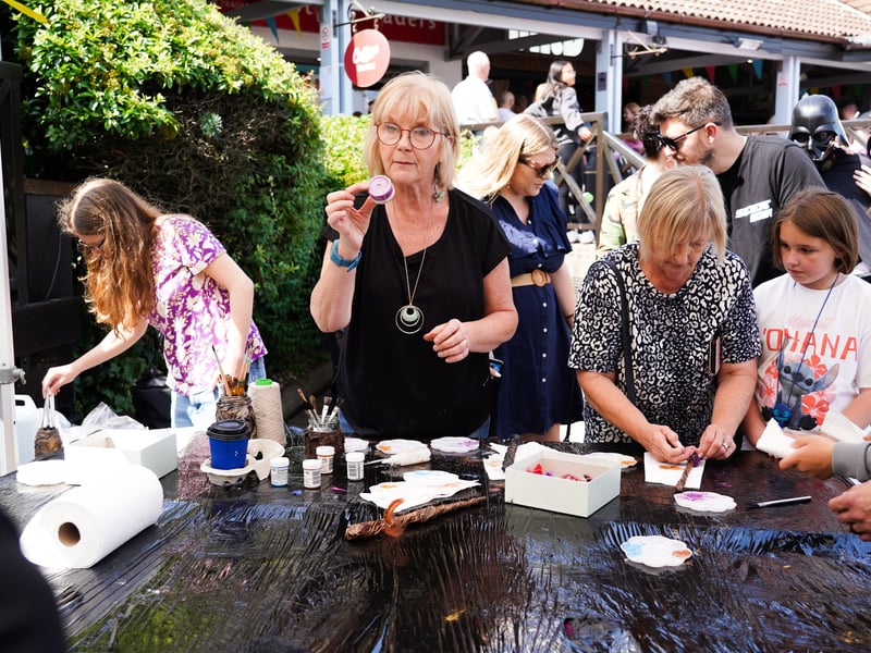 Port Solent Comic Con welcomed all things sci-fi with a day full of workshops, character appearances and  cosplay.

Pictured: Donna Mcghie making wands at Comic con 

Picture: Alec Chapman