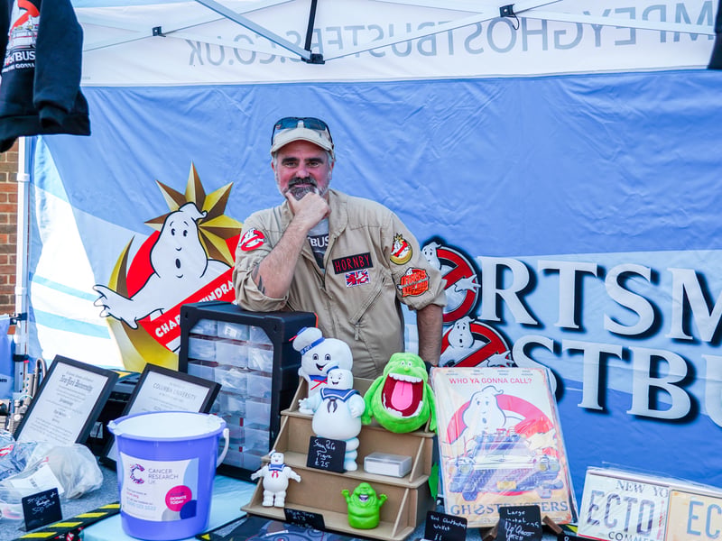 Port Solent Comic Con welcomed all things sci-fi with a day full of workshops, character appearances and  cosplay. 

Pictured: Andy dressed as a Ghostbuster

Picture: Alec Chapman