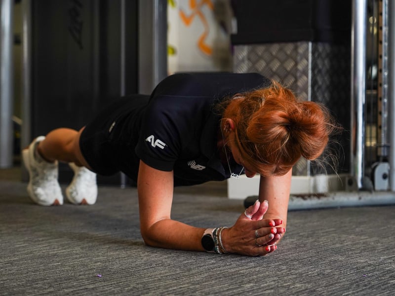 The team at Anytime Fitness, Cosham, has hosted a 24 hour workout fundraising event to show support for the family of  Beth Martin. 

Pictured: Maria Miles

Picture: Alec Chapman