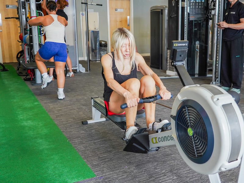 The team at Anytime Fitness, Cosham, has hosted a 24 hour workout fundraising event to show support for the family of  Beth Martin. 

Pictured: Rebecca Childs 

Picture: Alec Chapman