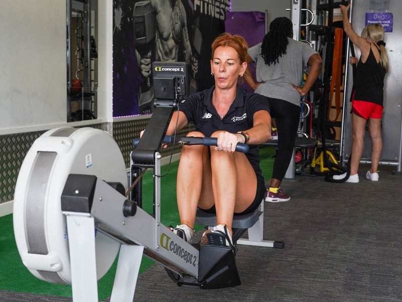 The team at Anytime Fitness, Cosham, has hosted a 24 hour workout fundraising event to show support for the family of  Beth Martin. 

Pictured: Maria Miles

Picture: Alec Chapman