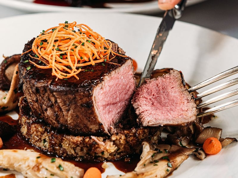 A restaurant that has come to become synonymous with upscale dining in the city. The Buttery was once a coach stop back in the days of the old horse drawn carriages. These days you'll find some of the best Scottish cuisine in the city.