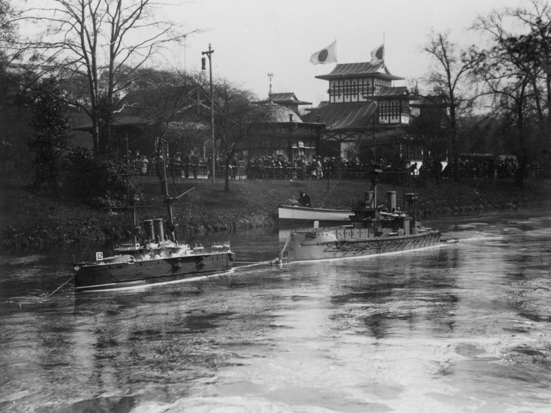 Scottish National Exhibition, 1911: pageant of historic ships